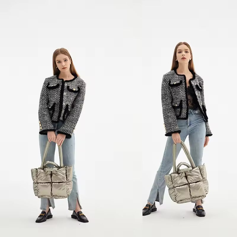 Bolsa Grande 'Brionne' Puffer Luna