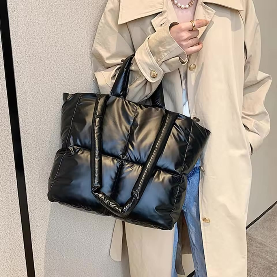 Bolsa Grande 'Brionne' Puffer Luna