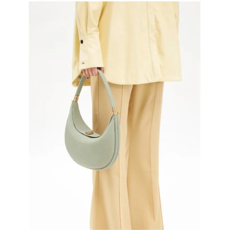 Bolsa Feminina de Ombro Pequena Couro legítimo