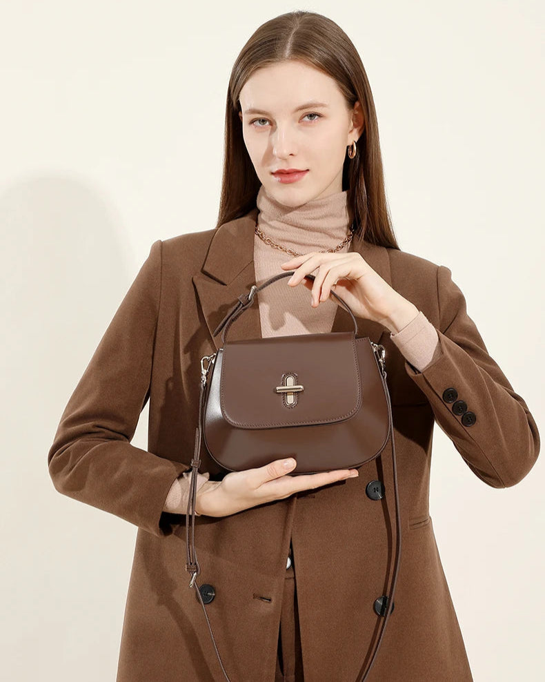 Bolsa Hobo em Couro Legítimo