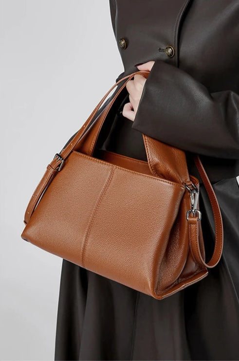 Bolsa 'Brionne' Sky Couro Legítimo