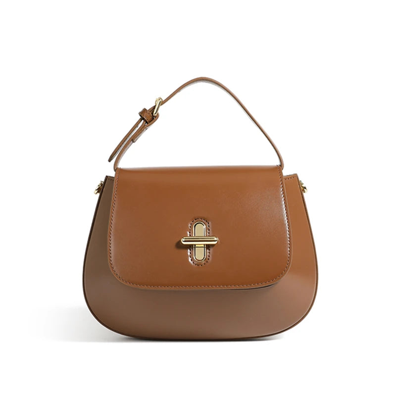 Bolsa Hobo em Couro Legítimo – Estilo Crossbody 2025