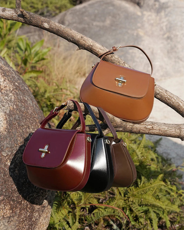Bolsa Hobo em Couro Legítimo
