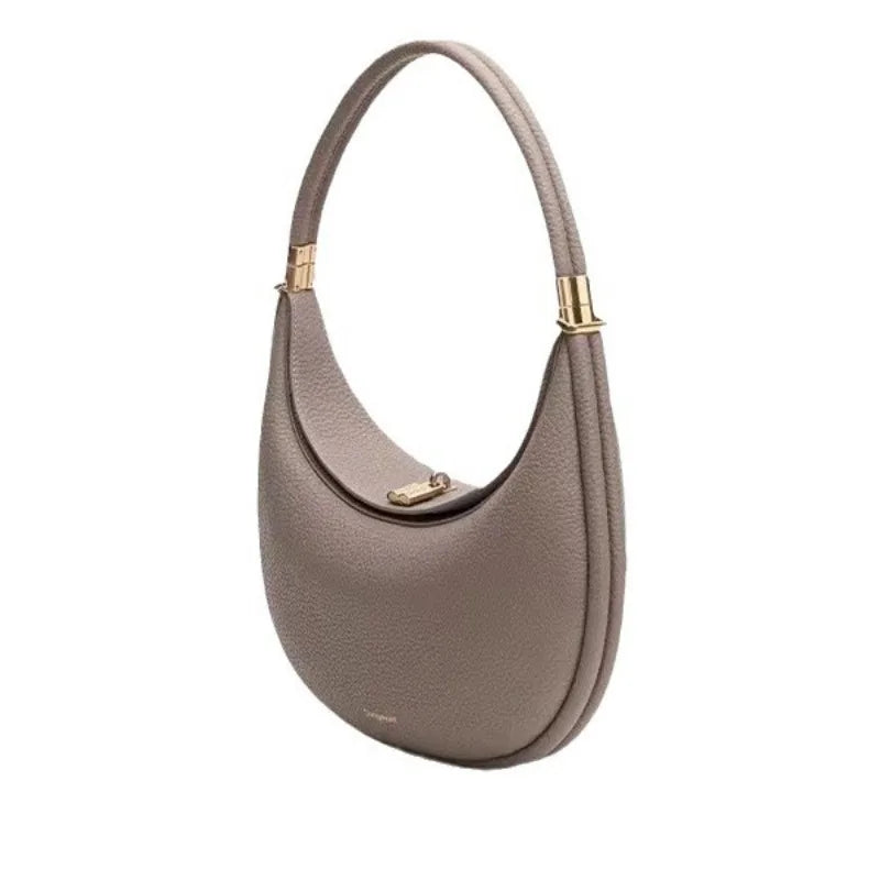 Bolsa Feminina de Ombro Pequena Couro legítimo