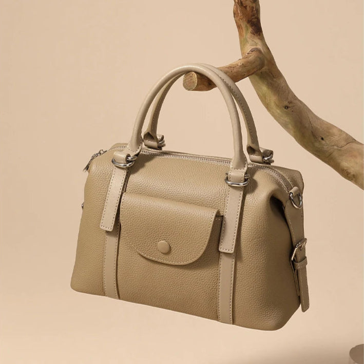 Bolsa Tote em Couro Legítimo Brionne – Ombro e Transversal