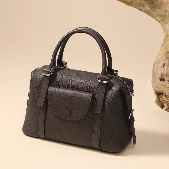 Bolsa Tote em Couro Legítimo Brionne – Ombro e Transversal