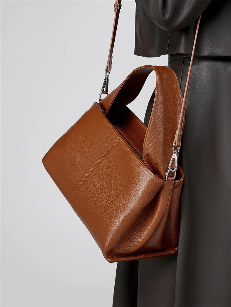 Bolsa 'Brionne' Sky Couro Legítimo