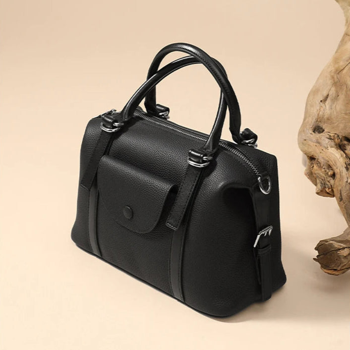Bolsa Tote em Couro Legítimo Brionne – Ombro e Transversal