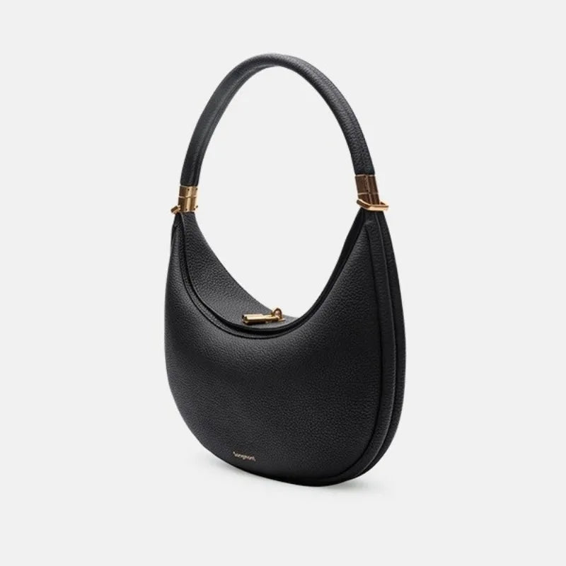 Bolsa Feminina de Ombro Pequena Couro legítimo