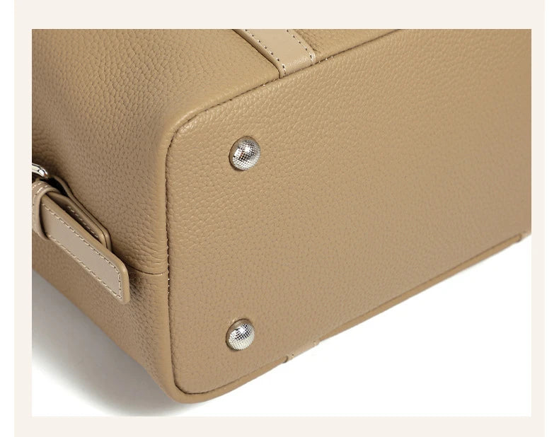 Bolsa Tote em Couro Legítimo Brionne – Ombro e Transversal