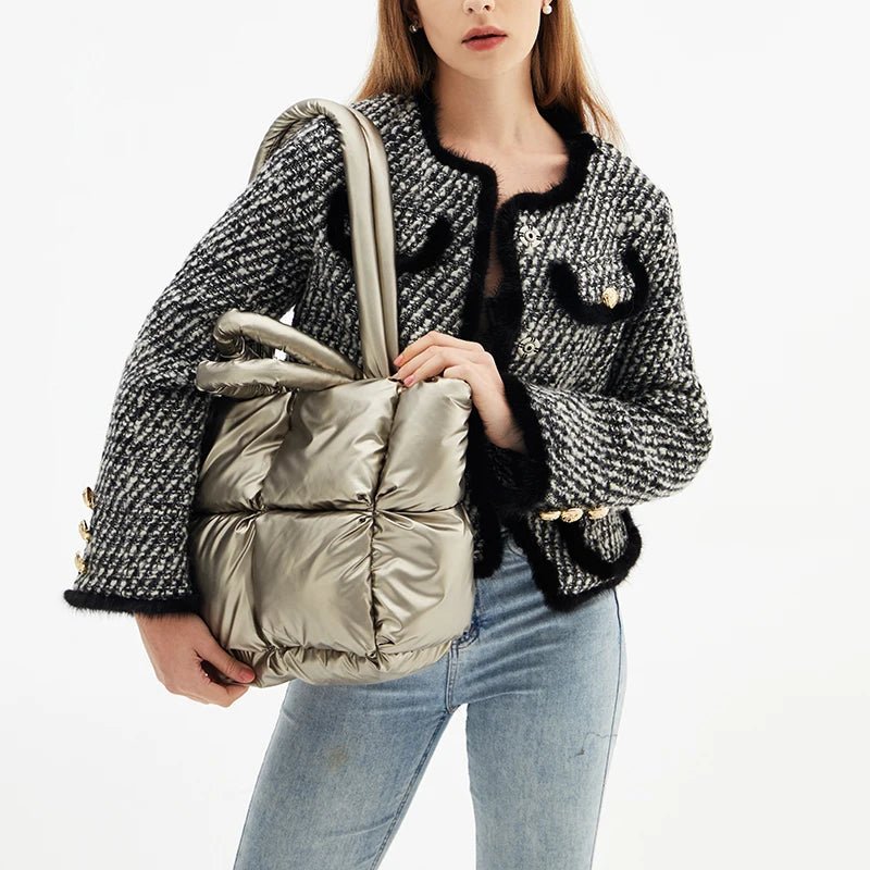 Bolsa Grande 'Brionne' Puffer Luna