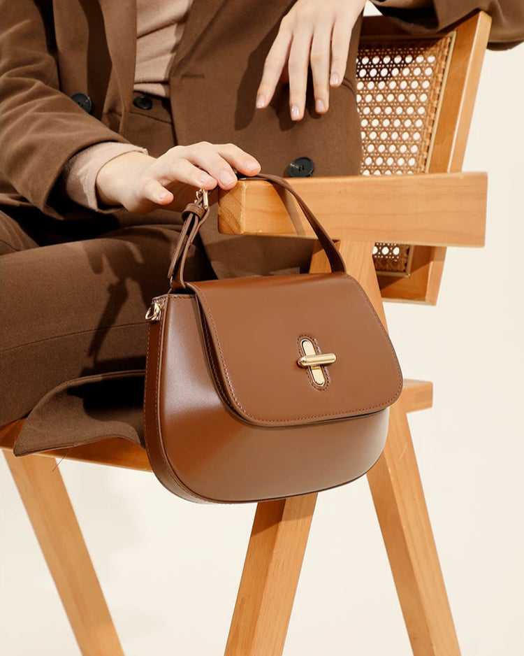 Bolsa Hobo em Couro Legítimo