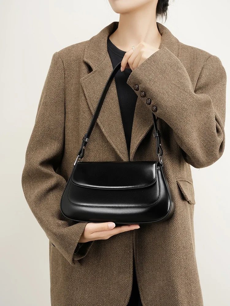 Bolsa de Ombro Couro Legítimo 