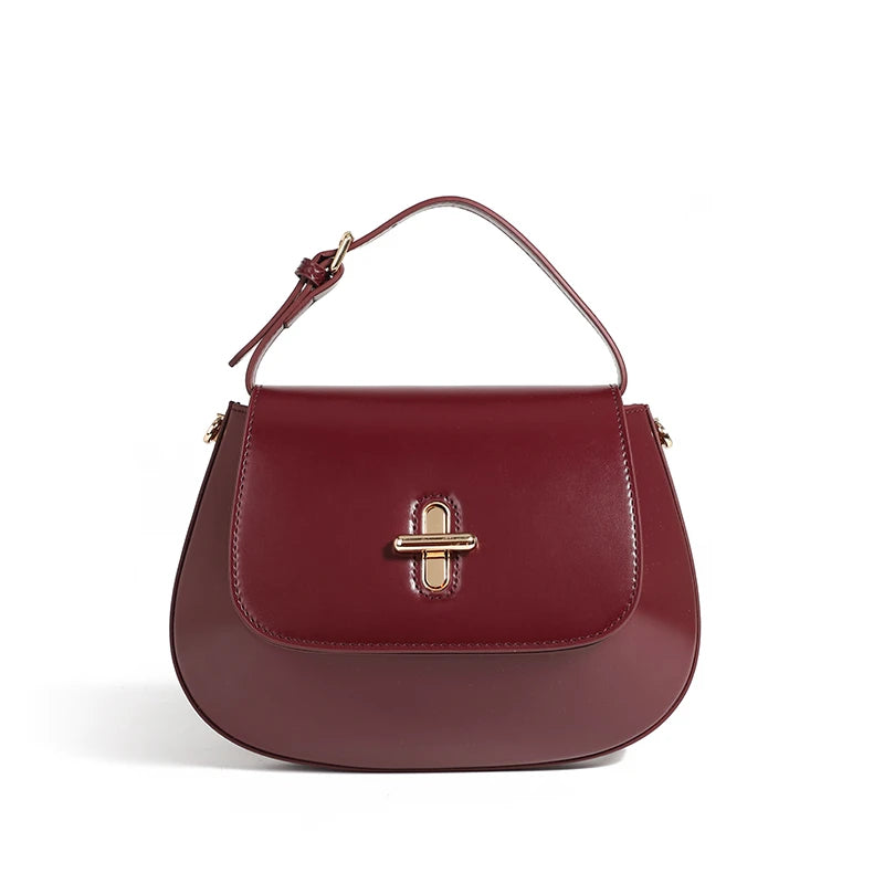 Bolsa Hobo em Couro Legítimo – Estilo Crossbody 2025