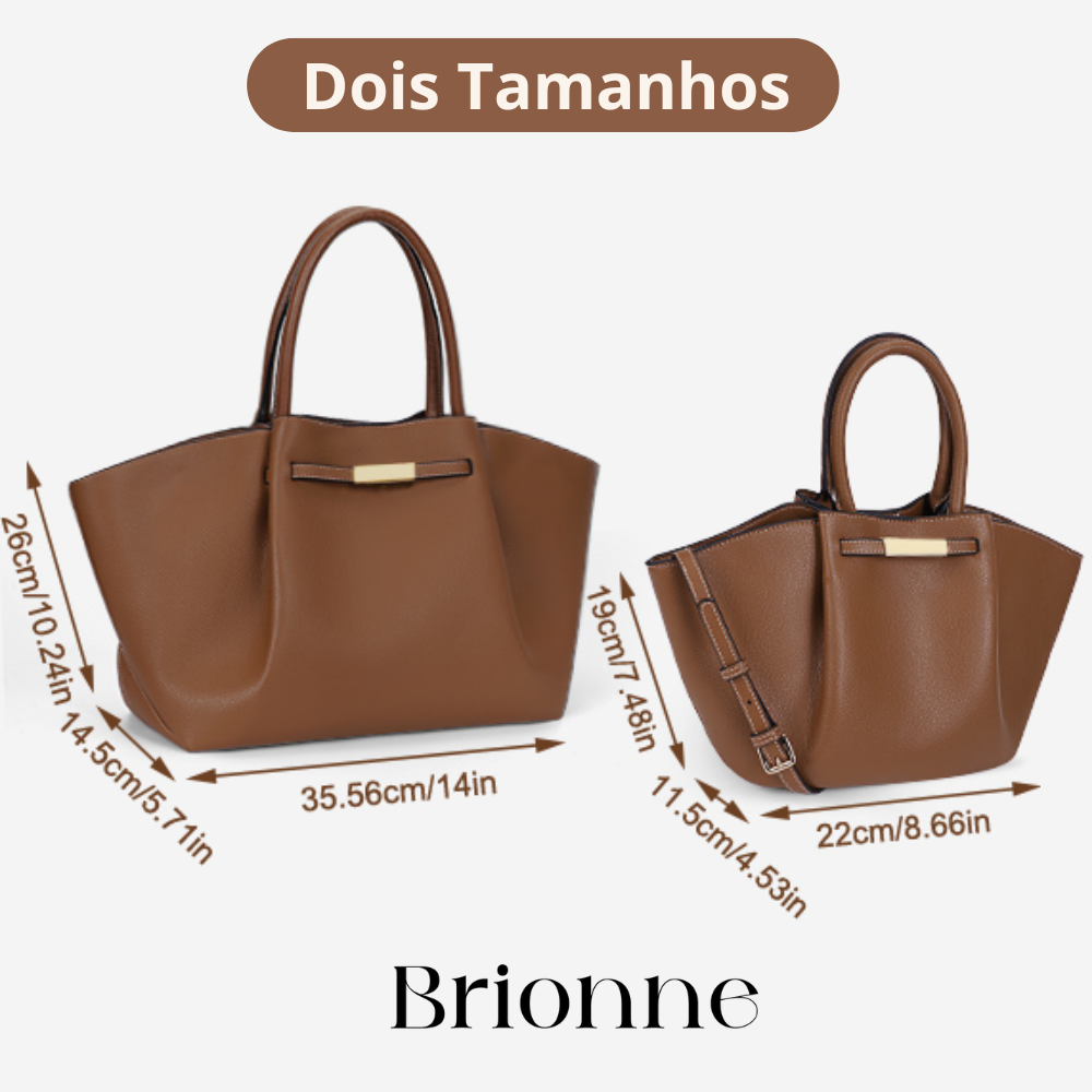 Bolsa Feminina de Couro 'Brionne' Allure JW